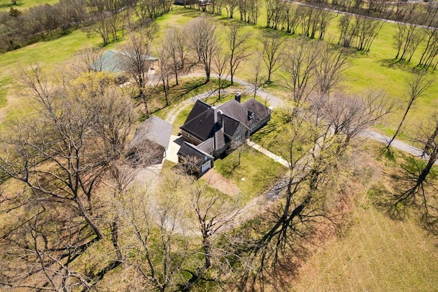 aerial view of property and surrounding area