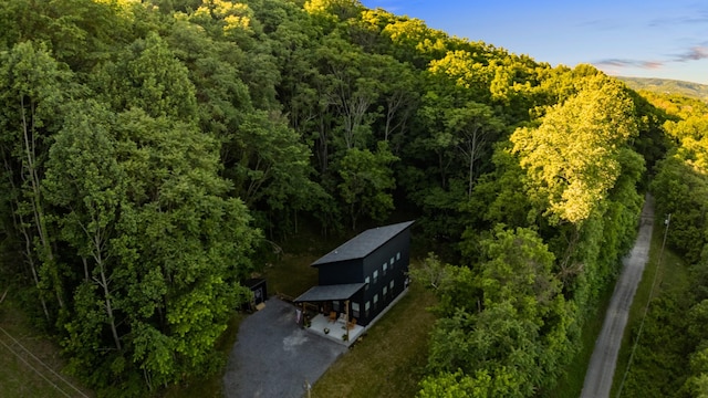 726 Morgan Ave, Woodbury, TN 37190 - drone / aerial view of a heavily wooded area