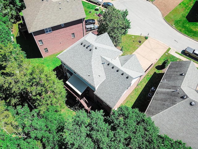 aerial view of property and surrounding area