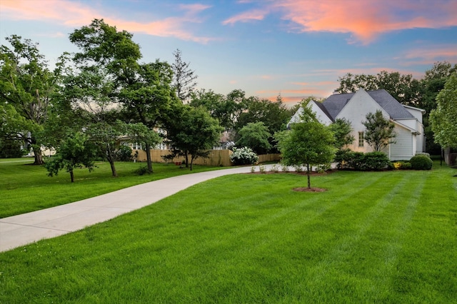 view of yard
