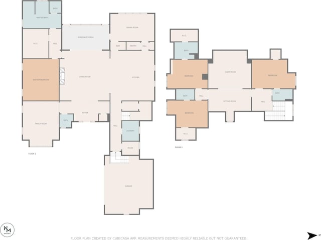 4413 Granny White Pike, Nashville, TN 37204 - home floor plan