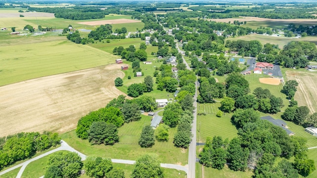 7547 Elm Springs Rd, Orlinda, TN 37141 - aerial view of sparsely populated area with a tree filled landscape