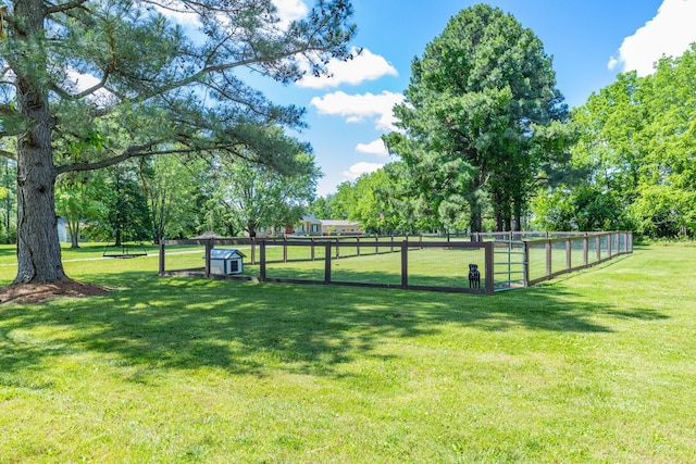 7547 Elm Springs Rd, Orlinda, TN 37141 - view of yard