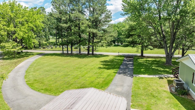 7547 Elm Springs Rd, Orlinda, TN 37141 - surrounding community with a lawn and view of scattered trees