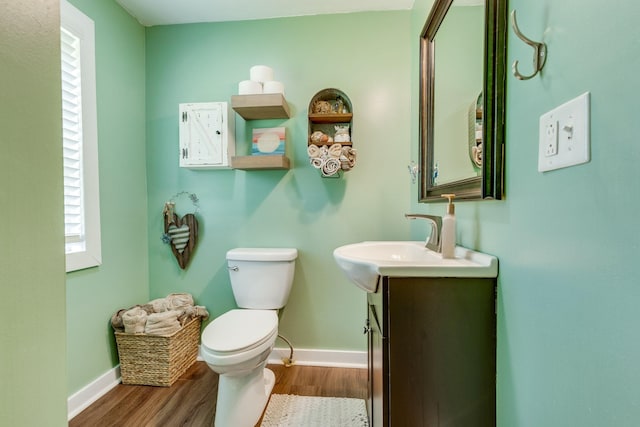 7547 Elm Springs Rd, Orlinda, TN 37141 - bathroom with wood finished floors and vanity