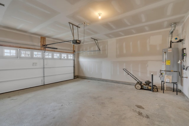 118 Merion Way, Lebanon, TN 37087 - garage featuring a garage door opener and water heater