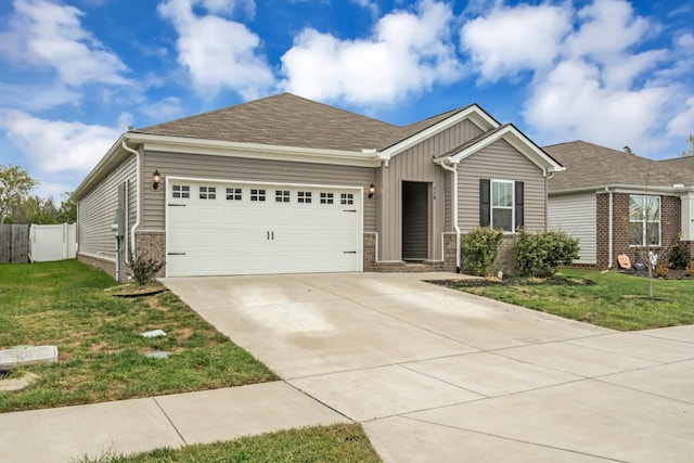 118 Merion Way, Lebanon, TN 37087 - single story home with a garage, driveway, brick siding, and board and batten siding