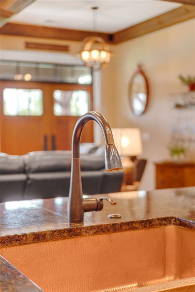 1165 River Bluffs Dr Unit Rb-97, Jasper, TN 37347 - kitchen view of dark countertops and a sink
