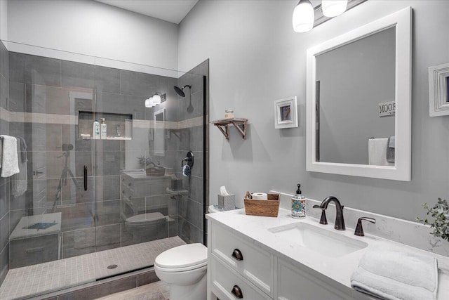 1165 River Bluffs Dr Unit Rb-97, Jasper, TN 37347 - bathroom with toilet, a shower stall, and vanity