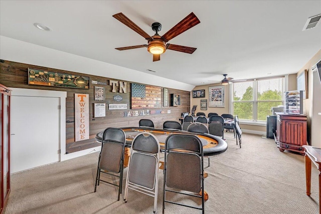 1165 River Bluffs Dr Unit Rb-97, Jasper, TN 37347 - bar featuring a ceiling fan and carpet flooring