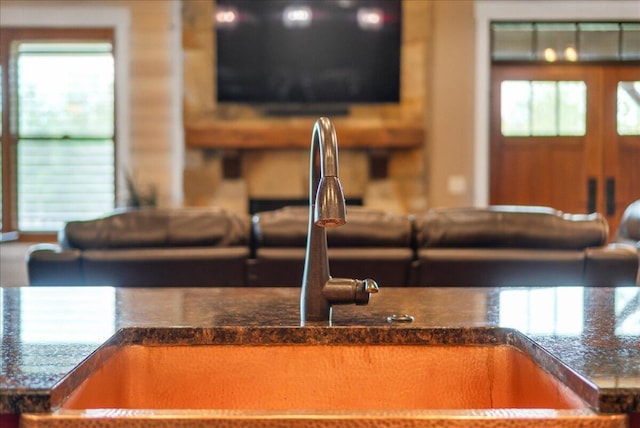 1165 River Bluffs Dr Unit Rb-97, Jasper, TN 37347 - detailed view of a sink and dark countertops