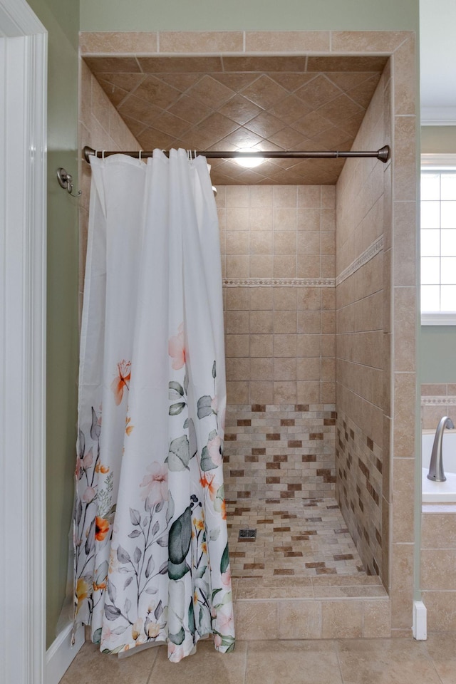 3024 Brookside Path, Murfreesboro, TN 37128 - full bath with a stall shower and tile patterned floors