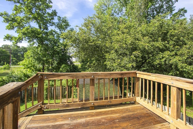 5943 Colchester Dr, Hermitage, TN 37076 - view of deck