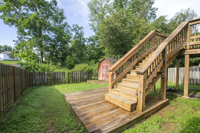 5943 Colchester Dr, Hermitage, TN 37076 - deck with stairs