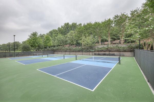 221 Antebellum Ln, Mount Juliet, TN 37122 - view of tennis court with fence