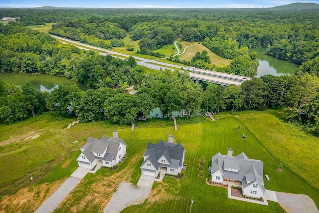 633 Post Office Rd, Rock Island, TN 38581 - bird's eye view of a nearby body of water and a heavily wooded area