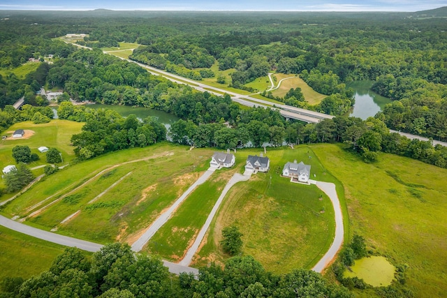 633 Post Office Rd, Rock Island, TN 38581 - drone / aerial view of a forest and a nearby body of water