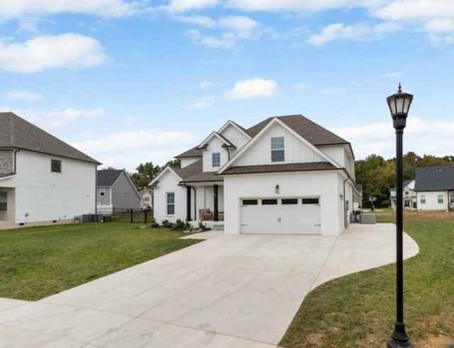553 Bowden Dr, Clarksville, TN 37043 - view of front of house featuring concrete driveway and a garage