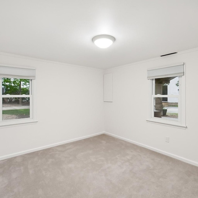 503 Dawn Pl, Lebanon, TN 37087 - unfurnished room with carpet flooring, crown molding, and baseboards