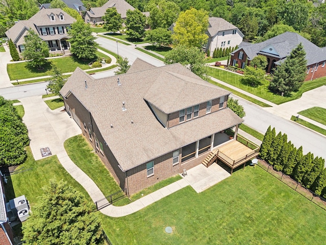 4101 Owen Watkins Ct, Franklin, TN 37067 - aerial view of residential area