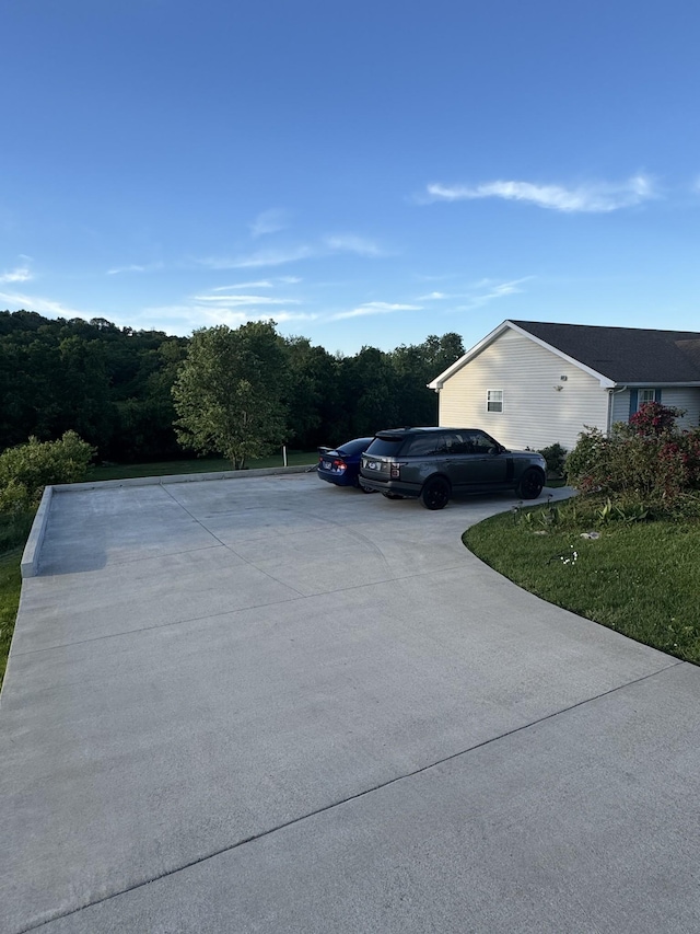 162 Pigeon Roost Rd, Brush Creek, TN 38547 - view of parking featuring concrete driveway