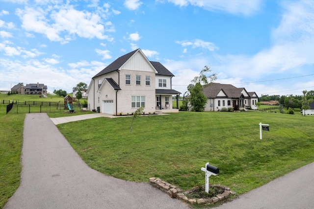 1412 Barrett Dr, Mount Juliet, TN 37122 - view of front of home with an attached garage and driveway