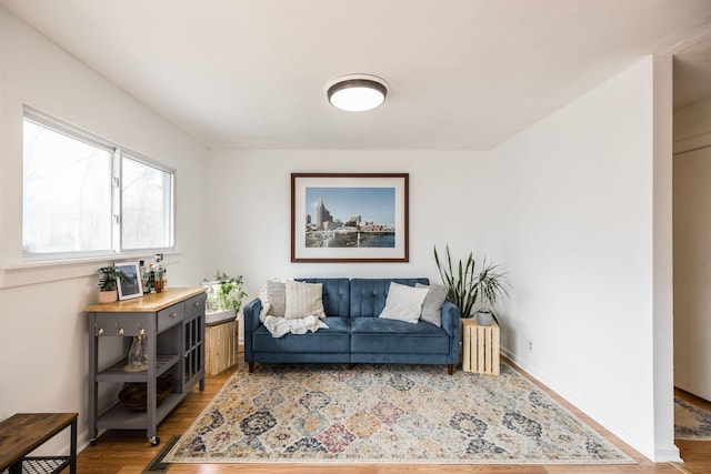 1114 Kingston Springs Rd, Kingston Springs, TN 37082 - sitting room featuring wood finished floors and baseboards