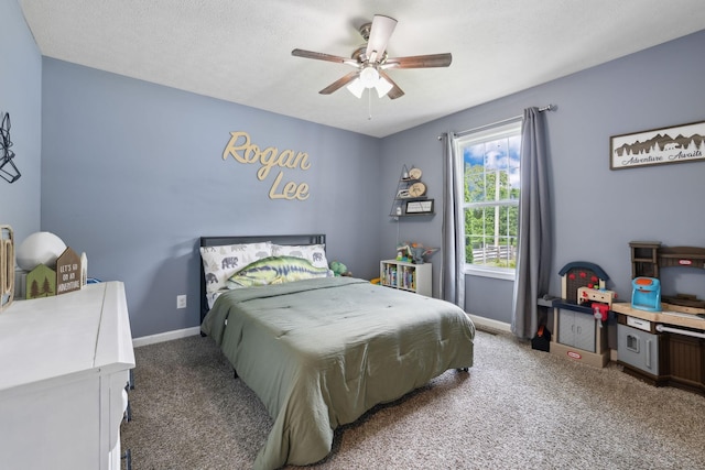 1014 Gill Hodges Rd, Portland, TN 37148 - carpeted bedroom featuring baseboards and ceiling fan