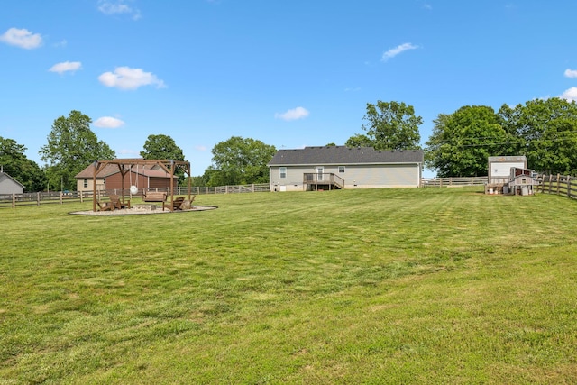 1014 Gill Hodges Rd, Portland, TN 37148 - view of yard with an outdoor structure