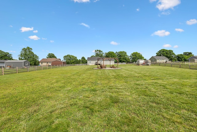 1014 Gill Hodges Rd, Portland, TN 37148 - view of yard with an outbuilding
