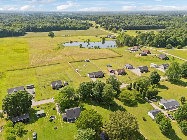 1014 Gill Hodges Rd, Portland, TN 37148 - overview of rural landscape with a nearby body of water