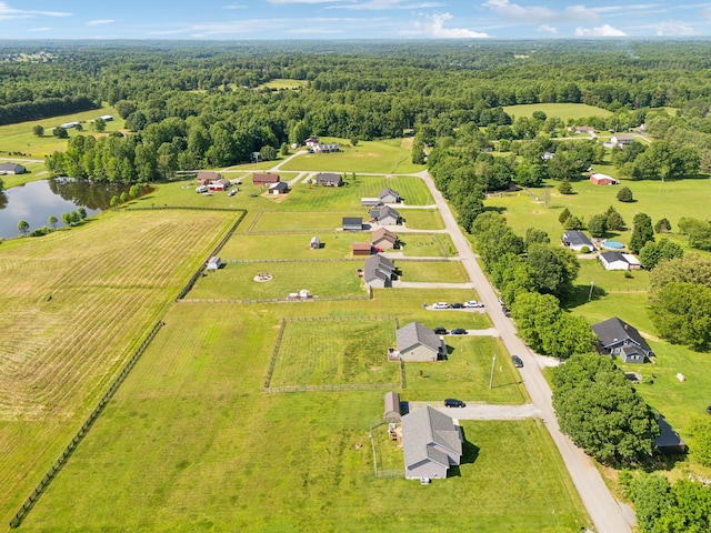 1014 Gill Hodges Rd, Portland, TN 37148 - view of rural area with a large body of water and a forest