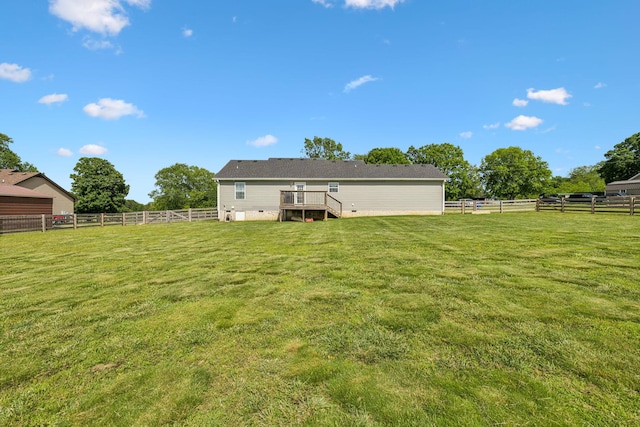 1014 Gill Hodges Rd, Portland, TN 37148 - back of house featuring a wooden deck