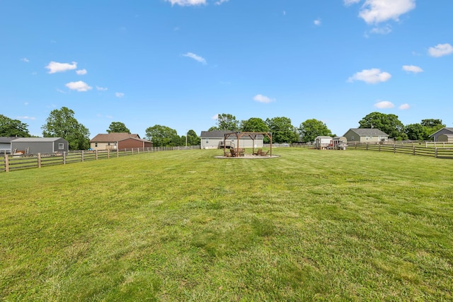 1014 Gill Hodges Rd, Portland, TN 37148 - view of yard featuring an outdoor structure