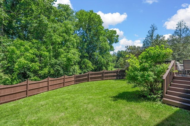 1201 Banbury Row, Brentwood, TN 37027 - view of yard featuring a deck