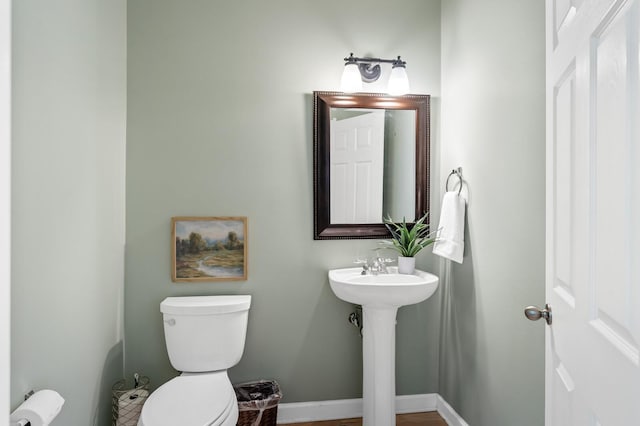 1201 Banbury Row, Brentwood, TN 37027 - half bath with toilet and baseboards