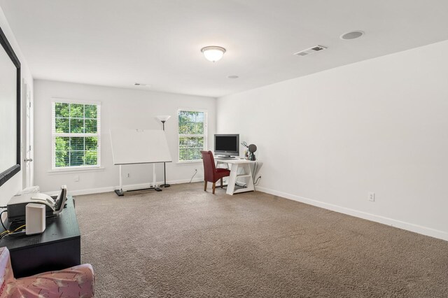 1201 Banbury Row, Brentwood, TN 37027 - office space with healthy amount of natural light, baseboards, and carpet floors