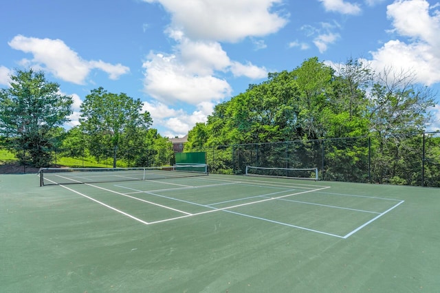 1201 Banbury Row, Brentwood, TN 37027 - view of tennis court featuring community basketball court