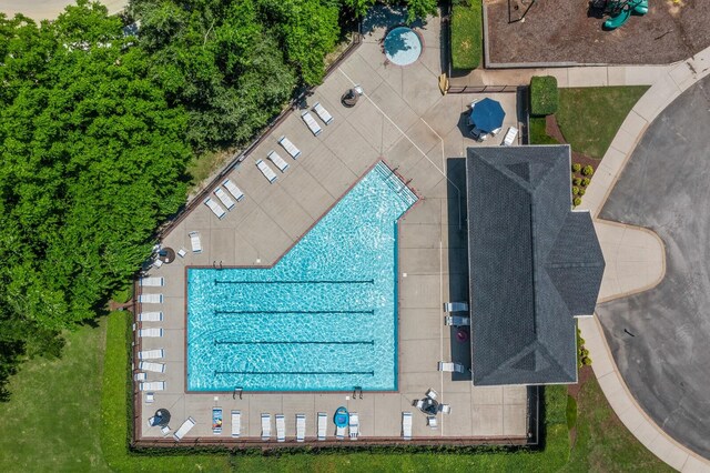 1201 Banbury Row, Brentwood, TN 37027 - aerial view