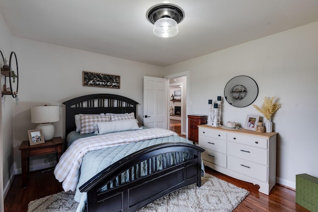 111 Proffitt St, Carthage, TN 37030 - bedroom with dark wood-style floors and baseboards