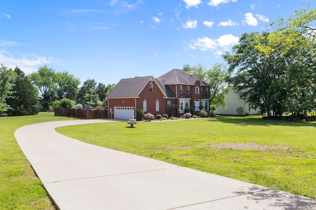 134 Blackberry Ln, Murfreesboro, TN 37130 - view of front of property with driveway, a garage, and brick siding