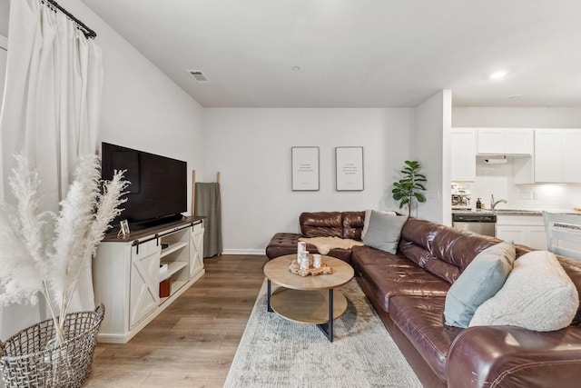 105 Grayson Cir, Chapel Hill, TN 37034 - living area with light wood-type flooring and baseboards