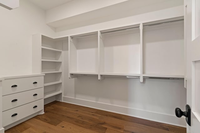 4617 Delta Springs Ln, Franklin, TN 37064 - spacious closet featuring dark wood-style floors