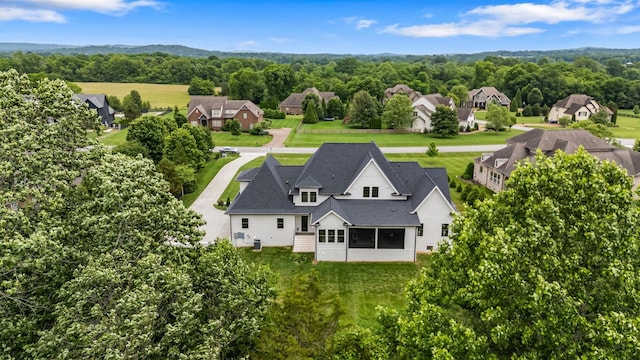 4617 Delta Springs Ln, Franklin, TN 37064 - aerial perspective of suburban area