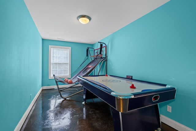6769 Cold Stream Dr, Nashville, TN 37221 - game room featuring finished concrete flooring and baseboards
