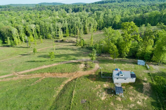 40A Barker Cove Loop, Palmer, TN 37365 - aerial view of property and surrounding area with a forest