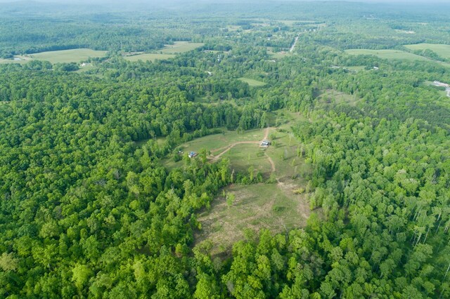 40A Barker Cove Loop, Palmer, TN 37365 - aerial view of property and surrounding area with a heavily wooded area
