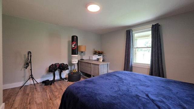500 E 17th St, Columbia, TN 38401 - bedroom featuring wood finished floors and baseboards