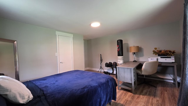500 E 17th St, Columbia, TN 38401 - bedroom with wood finished floors and baseboards