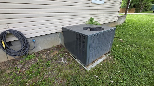 500 E 17th St, Columbia, TN 38401 - exterior view of central air condition unit